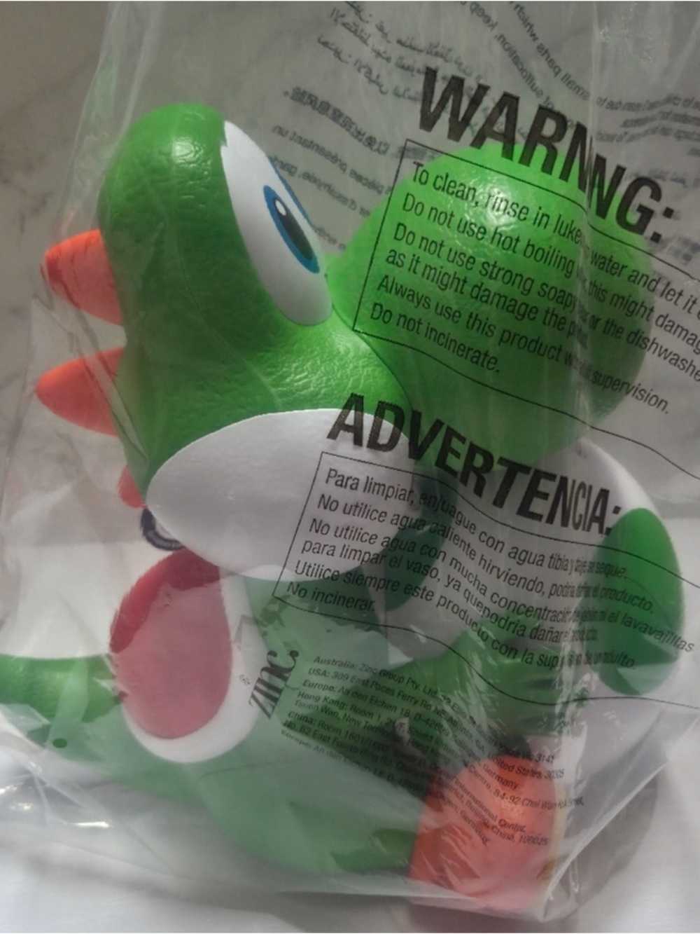 Green Yoshi Popcorn Holder - Nintendo Character Bowl - Picture 6 of 10